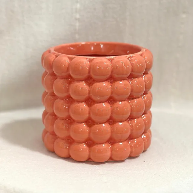 Keramický květináč Bubble coral 10 cm