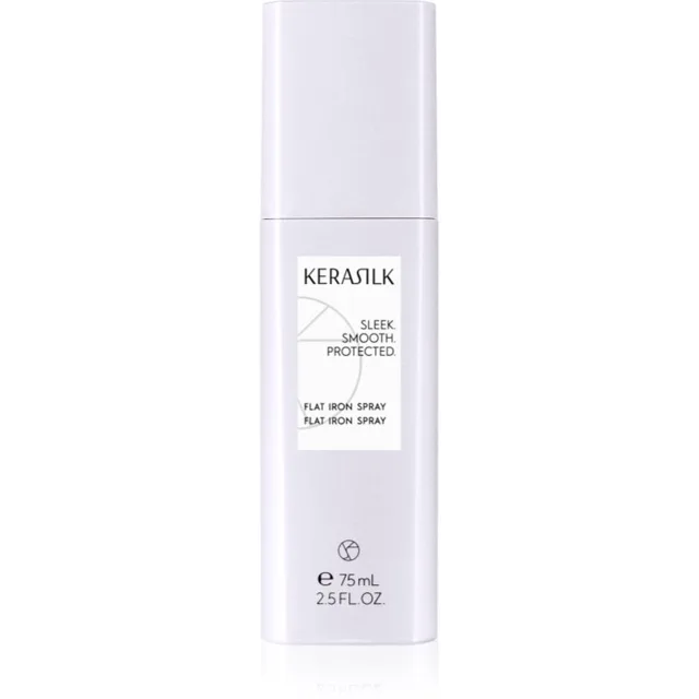 KERASILK Styling Flat Iron Spray termoochranný sprej pro úpravu žehličkou a kulmou 75 ml