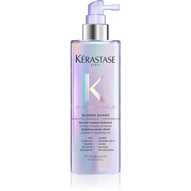 Kérastase Blond Absolu Blonde Guard bezoplachová péče pro lesk a ochranu barvy vlasů pro všechny typy blond vlasů 190 ml