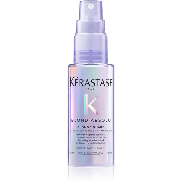 Kérastase Blond Absolu Blonde Guard bezoplachová péče pro lesk a ochranu barvy vlasů pro všechny typy blond vlasů 45 ml
