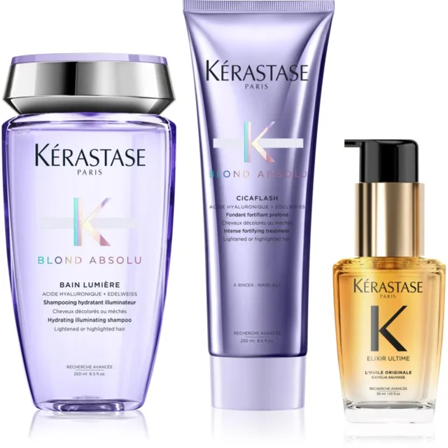 Kérastase Blond Absolu + Elixir Ultime výhodné balení pro blond vlasy