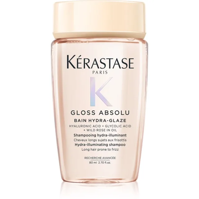 Kérastase Gloss Absolu Bain Hydra-Glaze šampon pro lesk a hebkost vlasů 80 ml