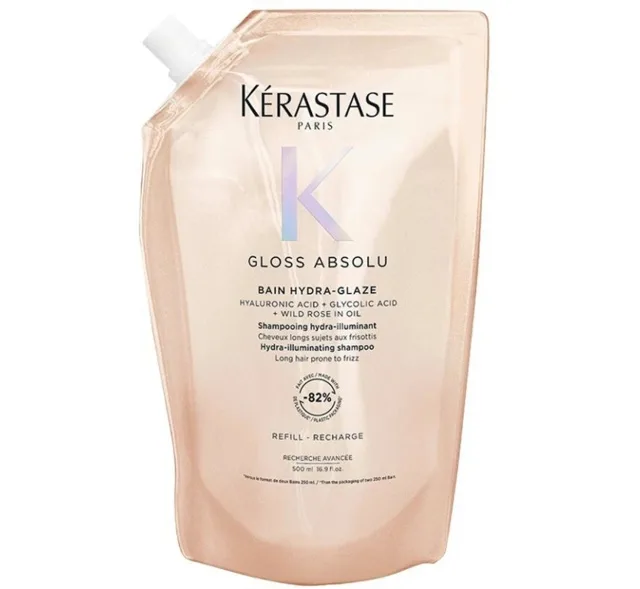 Kérastase Hydratační a rozjasňující šampon Gloss Absolu Creamy Shampoo 500 ml - náhradní náplň