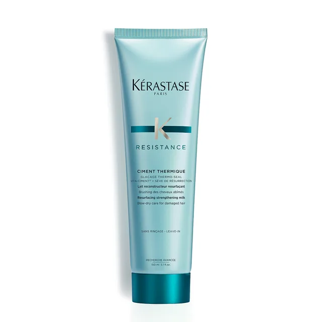 Kérastase Resistance Ciment Thermique, mléko na ochranu před teplem pro poškozené vlasy, 150 ml