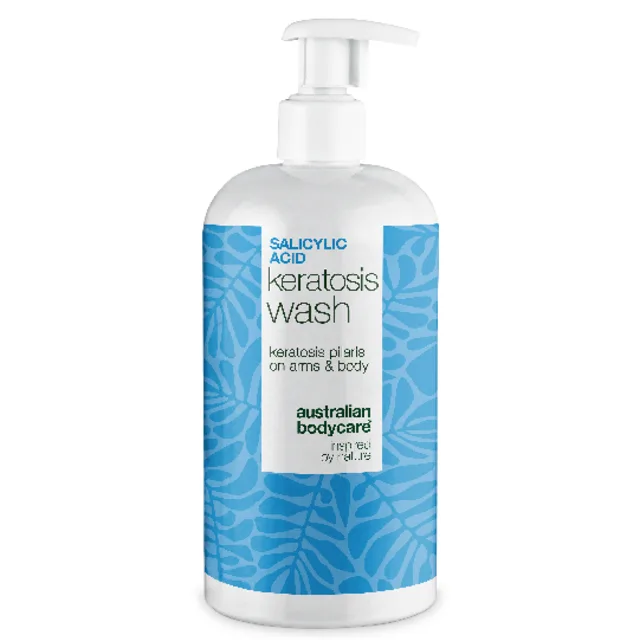 Keratosis Pilaris Sprchový gel – na keratózu pilaris a suchou pleť — Keratosis Pilaris Sprchový gel na keratózu pilaris, suchou a drsnou pokožku. S kyselinou salicylovou, niacinamidem a glycerinem.
