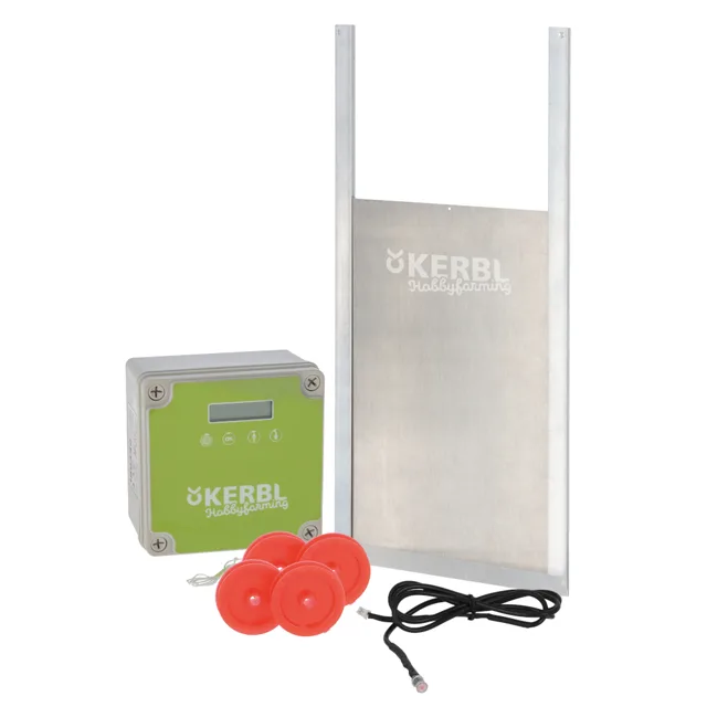 Kerbl Hobbyfarming automatická posuvná dvířka pro kurníky - Š 40 x V 43 cm