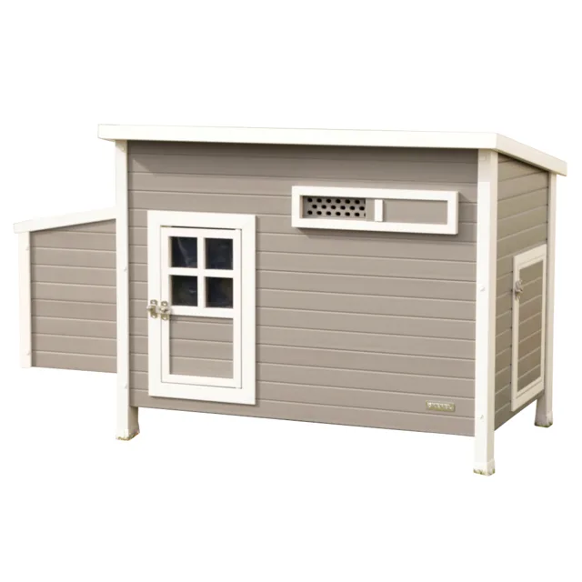 Kerbl Hobbyfarming ECO plastový kurník Barney - D 137 x Š 73 x V 83 cm