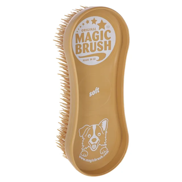 Kerbl MagicBrush Soft Sandstorm pro psy - D 16,5 x Š 6,5 x V 3 cm
