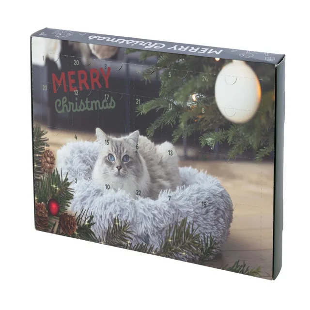 Kerbl Pet adventní kalendář pro kočky - 24dílná sada
