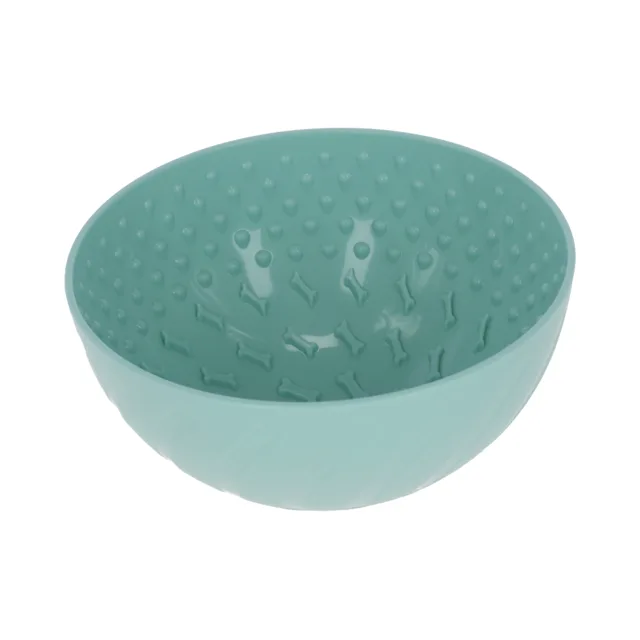 Kerbl Pet miska na lízání, tyrkysová - Ø 20,5 x D 11 cm