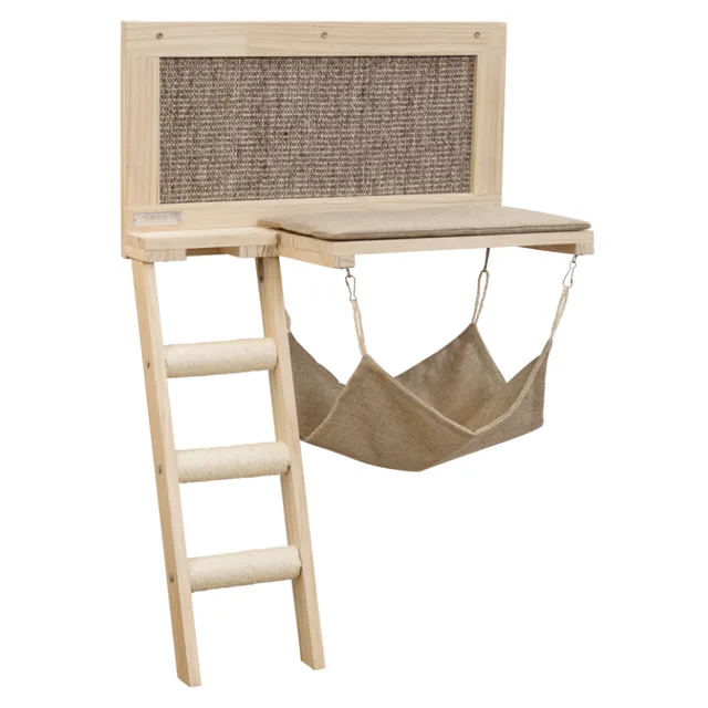 Kerbl Pet pelíšek pro kočky Timber - hnědá