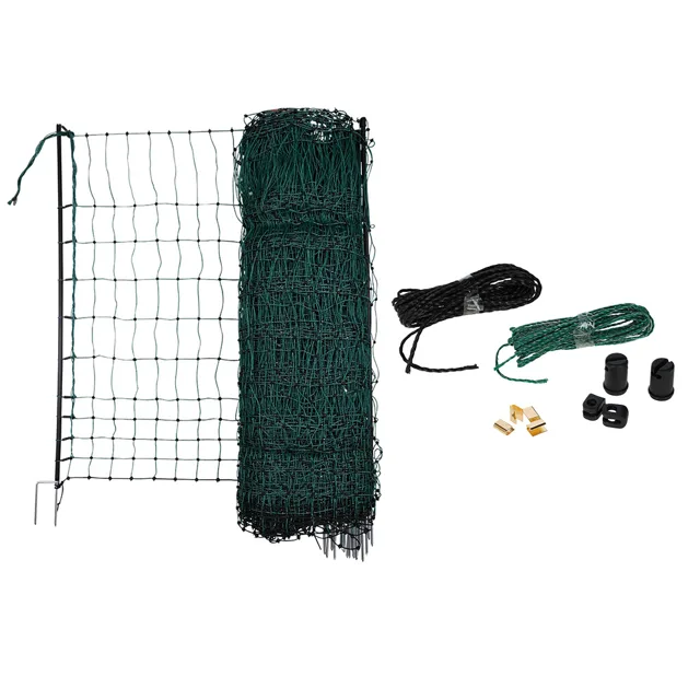 Kerbl síť pro drůbež s dvojitým hrotem bez napájení elektrickou energií - D 25 m x V 106 cm