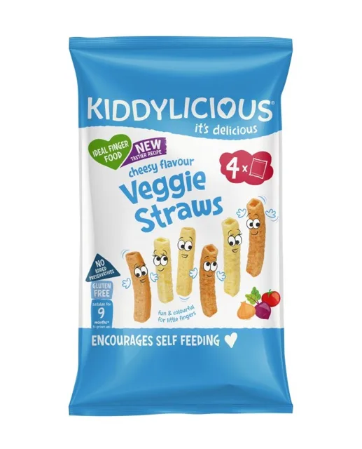 Kiddylicious Tyčinky se sýrovou příchutí 4x12 g