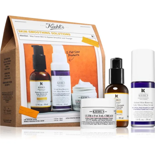 Kiehl's Skin Smoothing Solution dárková sada pro ženy