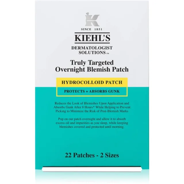 Kiehl's Truly Targeted Overnight Blemish Patch náplasti na problematickou pleť pro ženy 22 ks