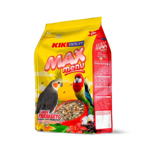 KIKI Excellent Max Menu Střední Papoušek - 1kg