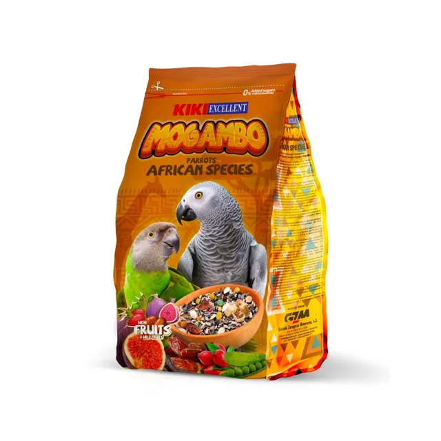 KIKI Excellent Mogambo Afričtí Papoušci - 800g