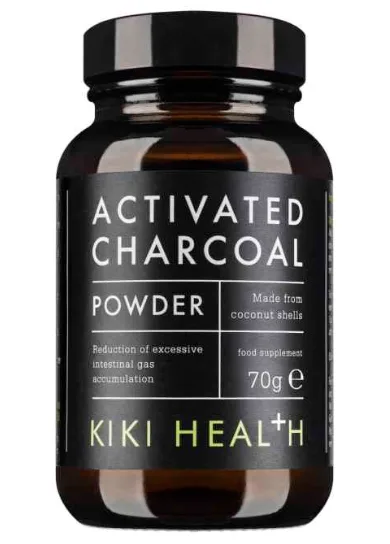 KIKI Health Activated Charcoal Powder (aktivní uhlí prášek), 70 g