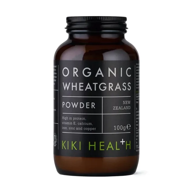 KIKI Health BIO Prášek z pšeničné trávy, 100 g