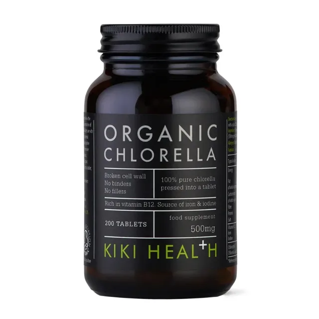 KIKI Health Chlorella  tablety – BIO, 200 tablet