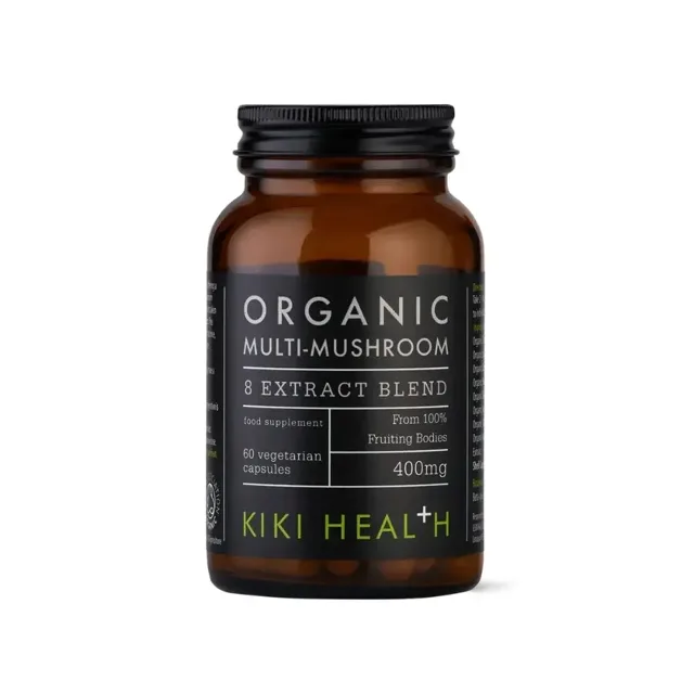 KIKI Health KIKI Health BIO Komplex extraktů z vitálních hub, 60 kapslí