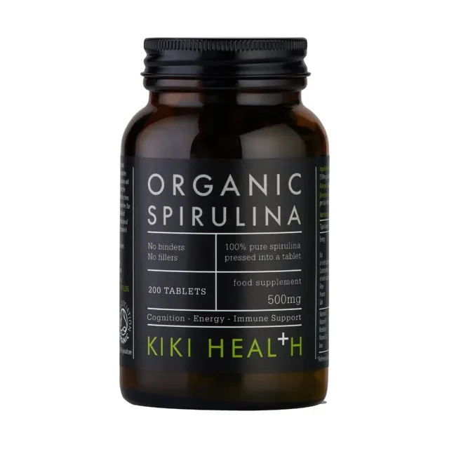 KIKI Health Spirulina tablety – BIO, 200 tablet