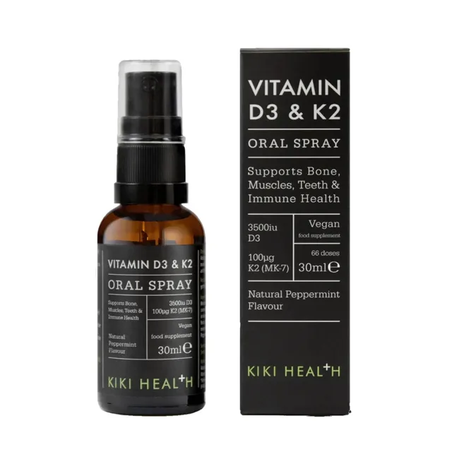 KIKI Health Vitamín D3 (3500 IU) + K2 (MK-7) ve spreji, 30 ml