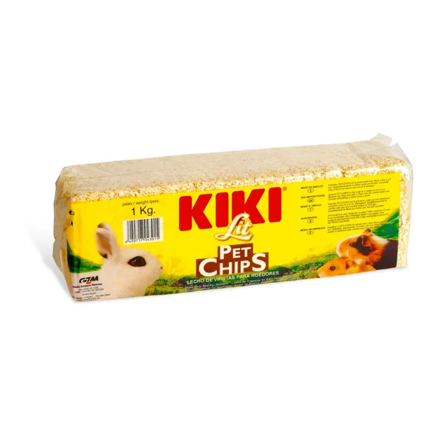 KIKI Lit Pet Chips Hobliny - 1kg