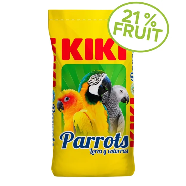 KIKI Loro Tropical Extra Frutas - 15kg