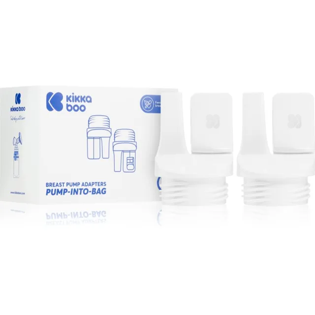 Kikkaboo Breast Pump Adapters Pump Into Bag adaptér 2 ks