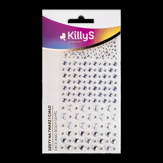 KillyS Holografické kamínky na obličej a tělo