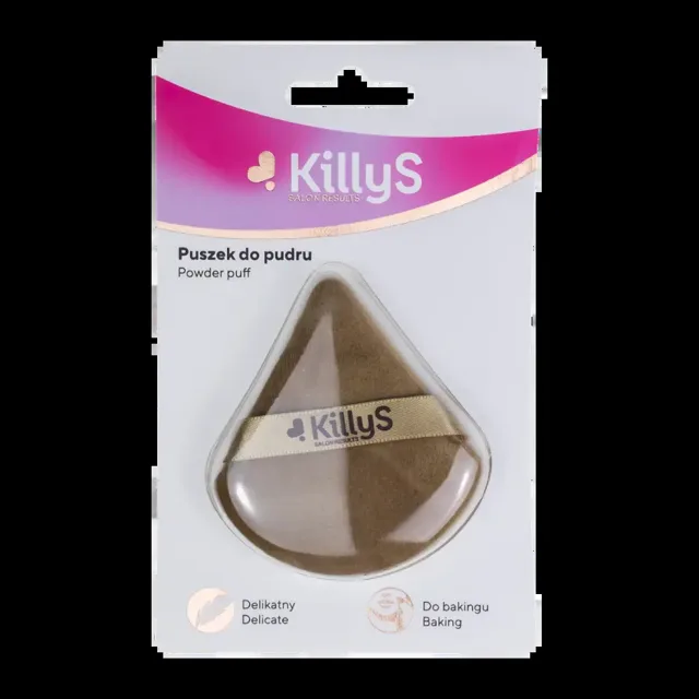 KillyS Houbička na make-up Triangle