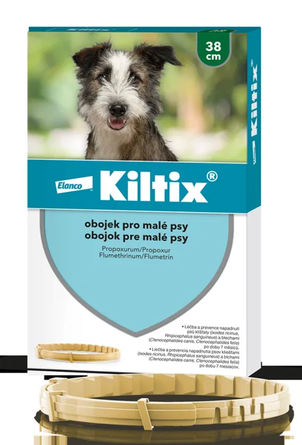 Kiltix obojek pro malé psy 38cm