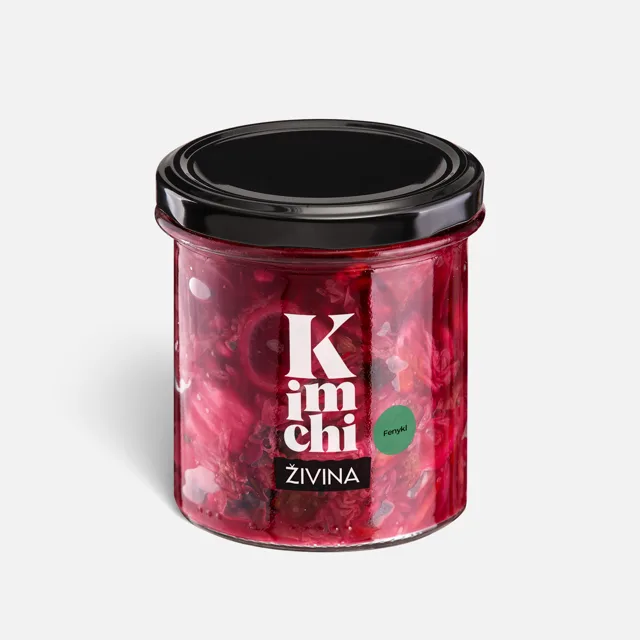 Kimchi fenykl středně pálivý 300 g  korejský fermentovaný salát