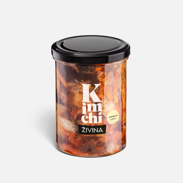 Kimchi jidášovo ucho jemně pálivý 400 g  korejský fermentovaný salát