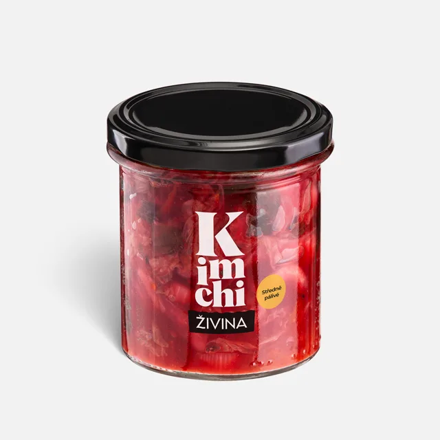 Kimchi středně pálivé 300 g  korejská fermentovaná zelenina