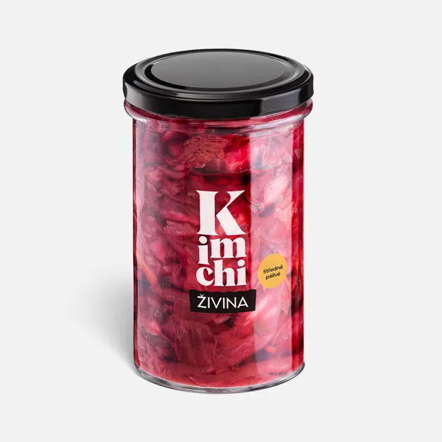 Kimchi středně pálivé 500 g  korejská kvašená zelenina
