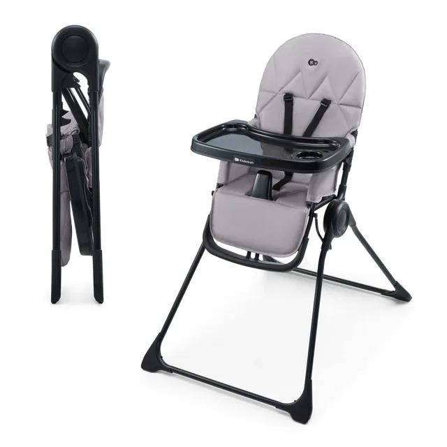 Kinderkraft Židlička jídelní Binci Grey