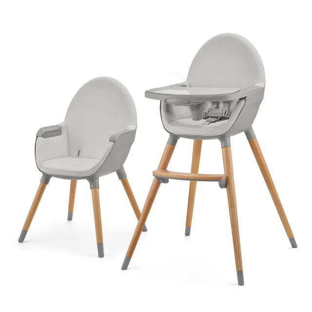 Kinderkraft Židlička jídelní FINI2 Grey