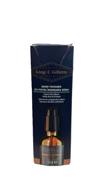 King C. Gillette Beard Thickener 50 ml Sérum pro zahuštění vousů