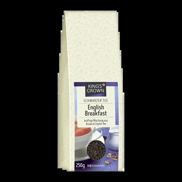 King's Crown Sypaný čaj English breakfast 250 g