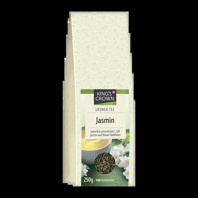 King's Crown Sypaný zelený čaj Jasmín 250 g