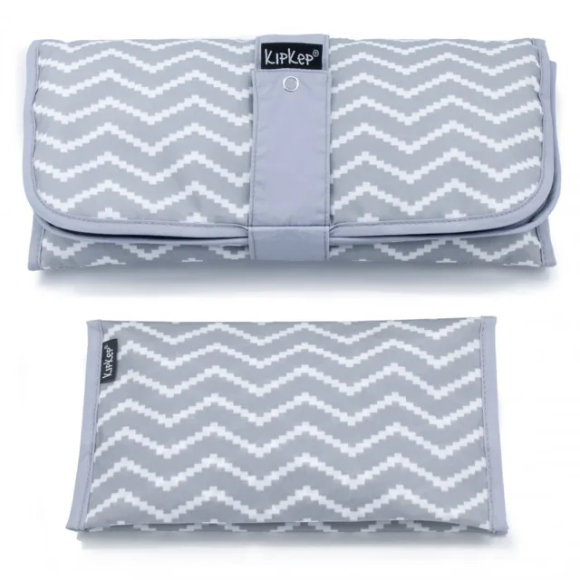 KipKep přebalovací set NAPPER COMBI-SET Silver Grey (bavlna)