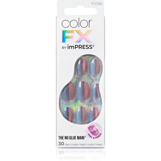 KISS Color FX im Press umělé nehty samolepicí Fly Up 30 ks