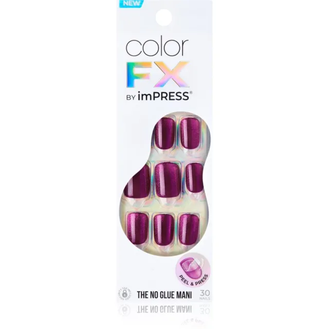 KISS Color FX im Press umělé nehty samolepicí Levels 30 ks