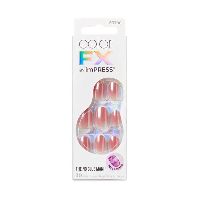 KISS Nalepovací nehty imPRESS Color FX - Boundless 30 ks