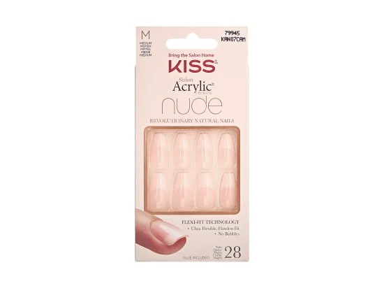 KISS sada umělé nehty Acrylic Nude