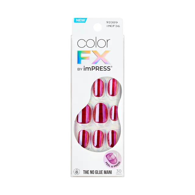 KISS Samolepicí nehty imPRESS Color FX (Around You) 30 ks