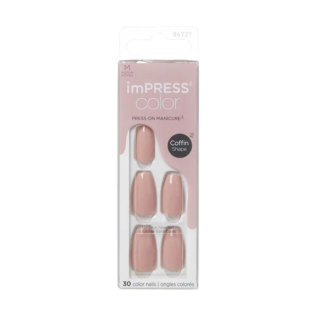KISS Samolepicí nehty imPRESS Color MC Sumptuous 30 ks