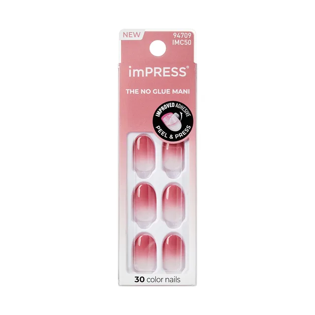 KISS Samolepicí nehty imPRESS Color Nails (Beat The Heat) 30 ks